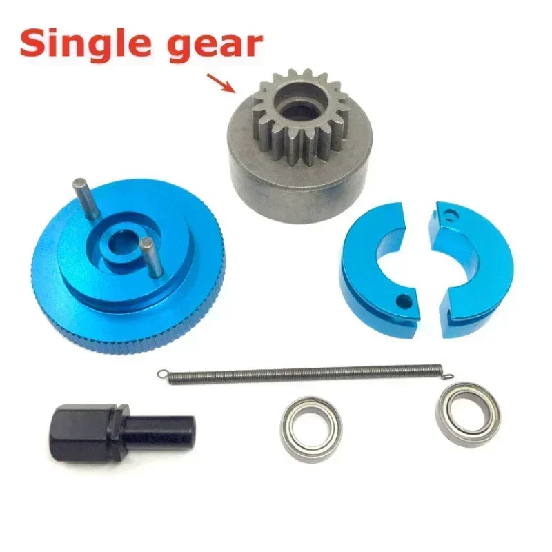 Model Kit Engine - 1Set Complete Flywheel Clutch Bell 16T
