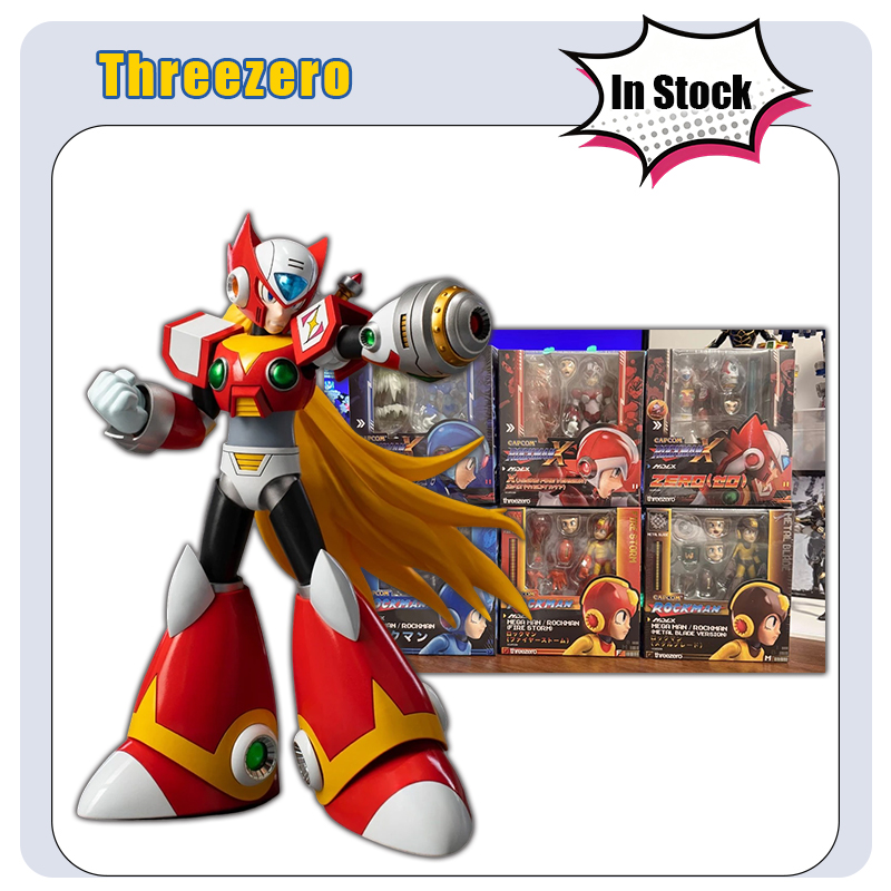 Mega Man X Model Kit - In Stock Threezero MDLX Mega Man