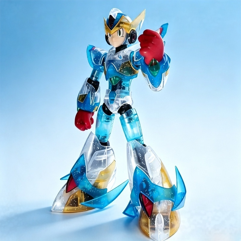 Mega Man X Model Kit - SS Clear Color Ver. Mega Man