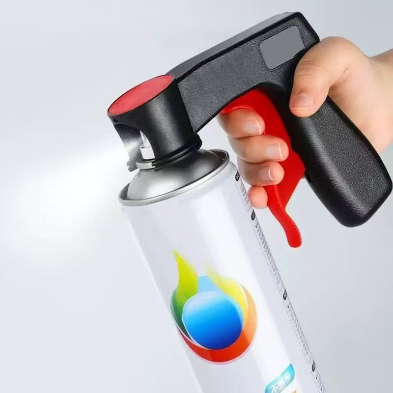 Spray Can Lacquer - Spray Paint Gun Adapter-Ergonomic Handheld Tool