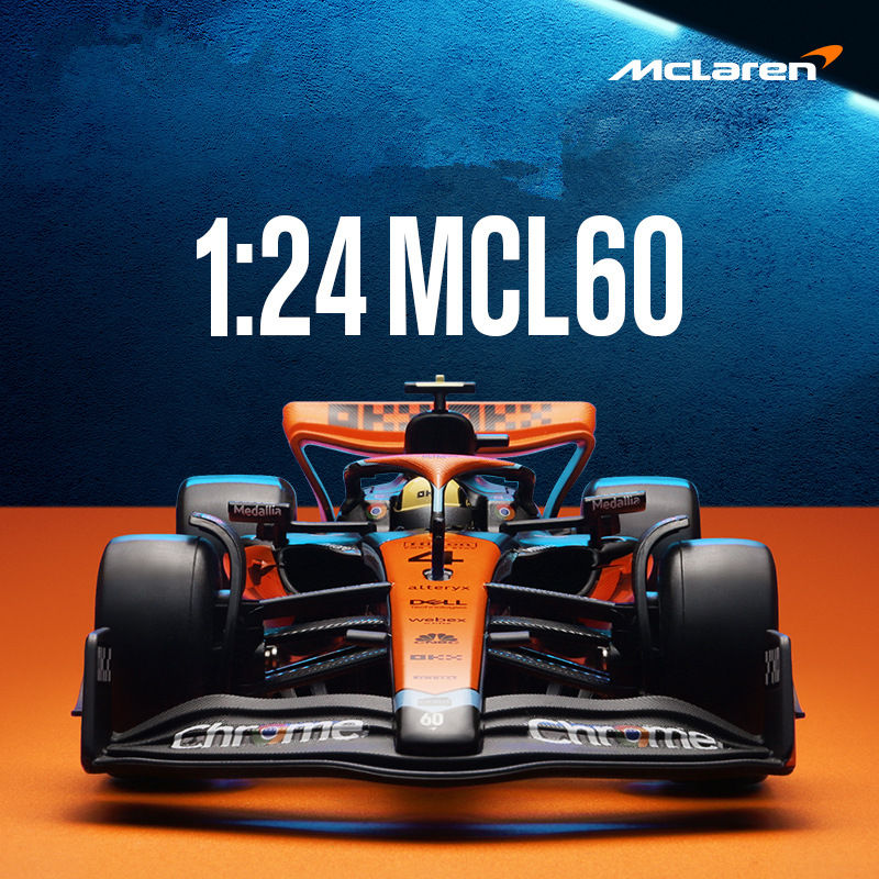 1:24 MCL60 2023 4# Lando Norri - đánh giá và giá Model Kit Formula 1