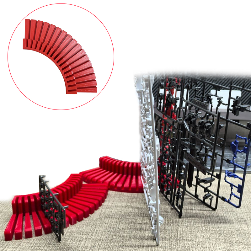 1PCS 16-Slot Fan-Shaped Model  - đánh giá và giá Model Kit Runner Organizer