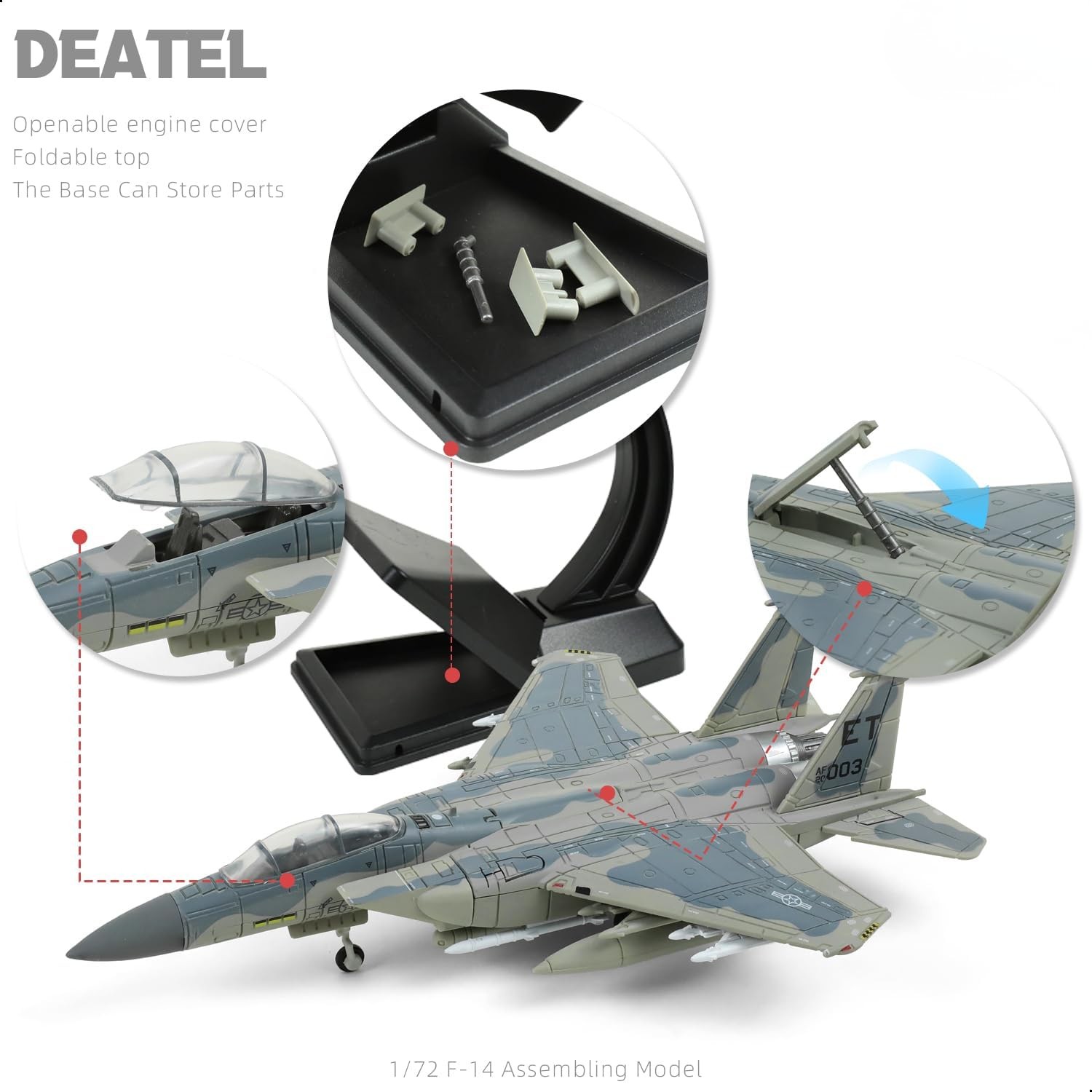 1/72 F-15EX Eagle II American  - đánh giá và giá Model Kit Manual