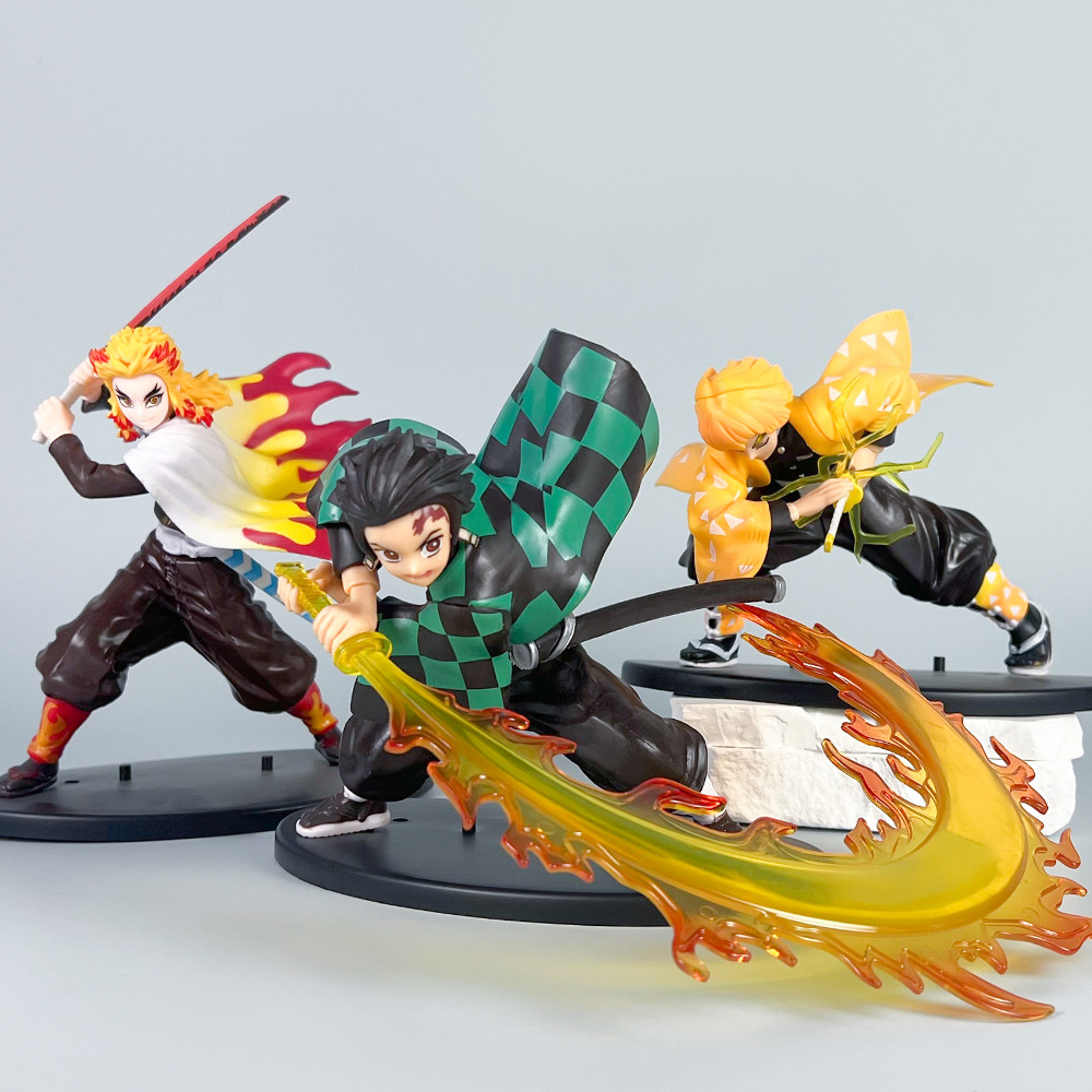 Anime Demon Slayer PVC Figures - đánh giá và giá Model Kit Zenitsu