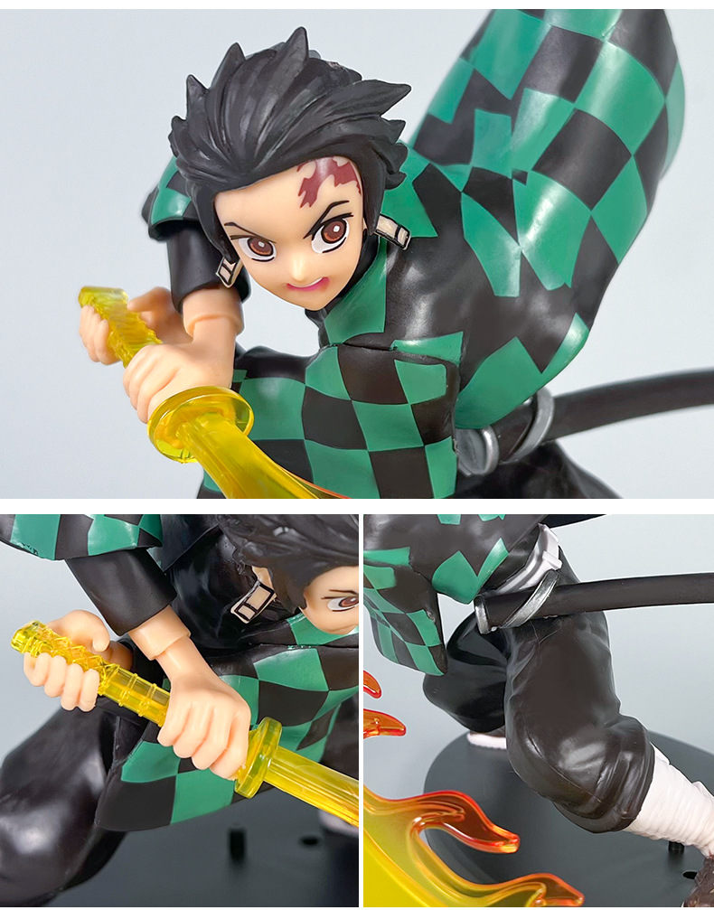 Anime Demon Slayer PVC Figures - đánh giá và giá Model Kit Zenitsu