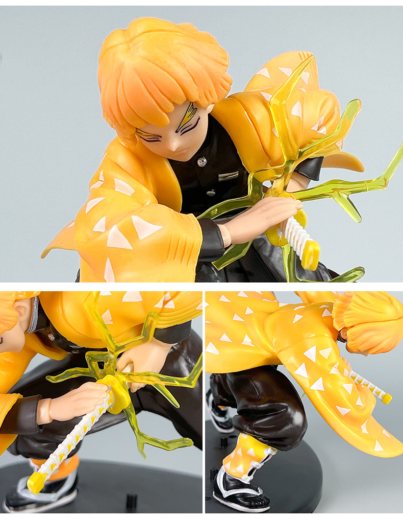 Anime Demon Slayer PVC Figures - đánh giá và giá Model Kit Zenitsu