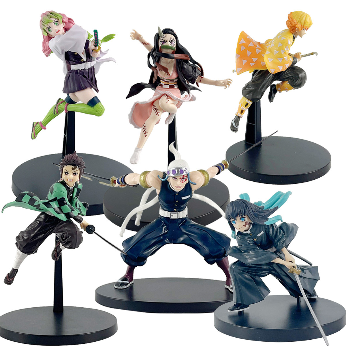 Anime Demon Slayer PVC Figures - đánh giá và giá Model Kit Zenitsu