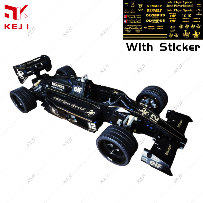 Khắc Dụng MOC-70614 John Người - đánh giá và giá Model Kit Formula 1