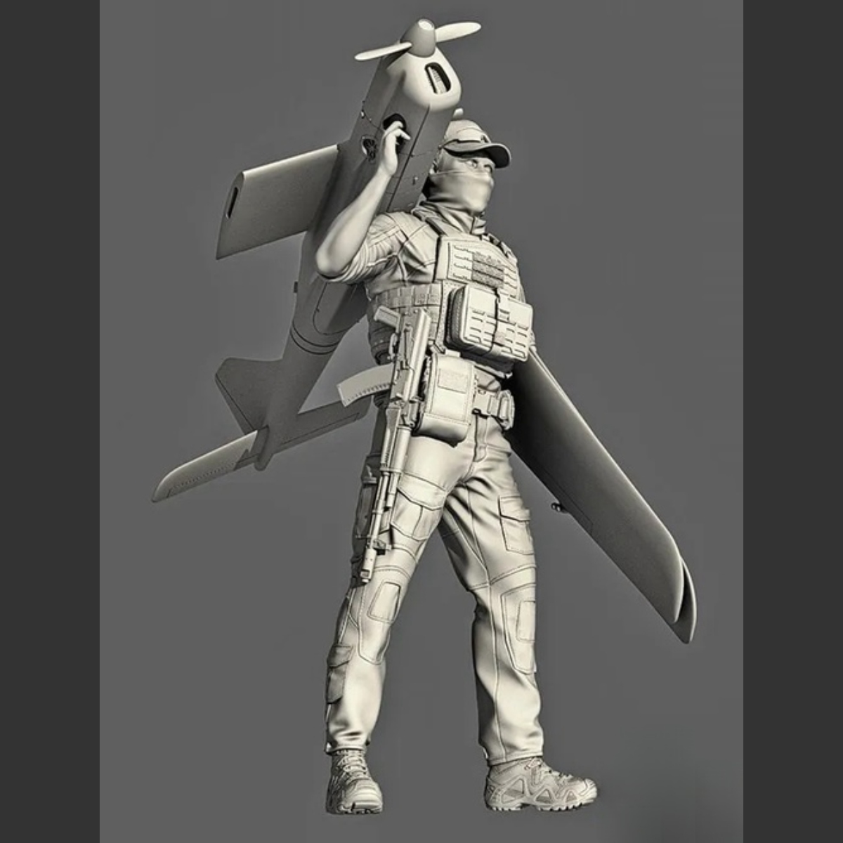 1/16 Resin unpainted model Kit - đánh giá và giá Model Kit Keroro