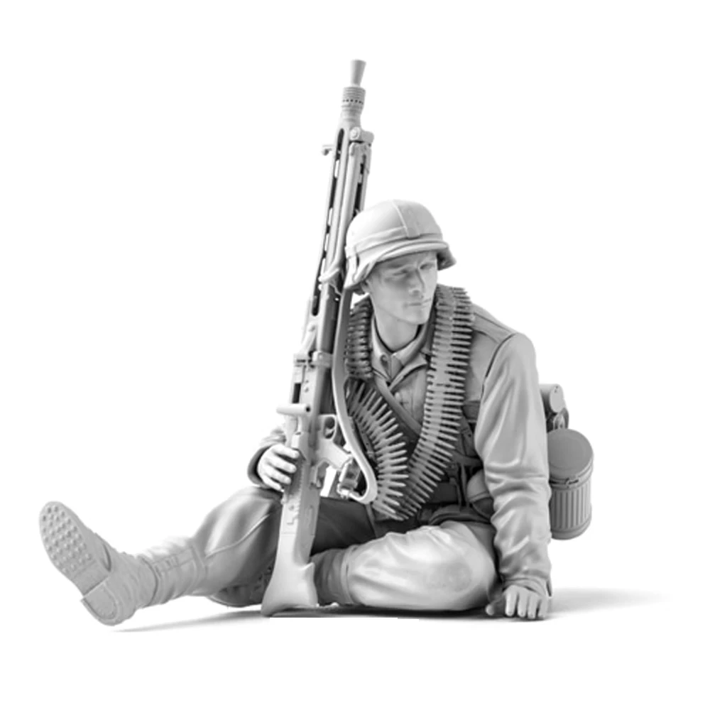 1/16  Infantry MG42 Gunner, GM - đánh giá và giá Model Kit Oberon