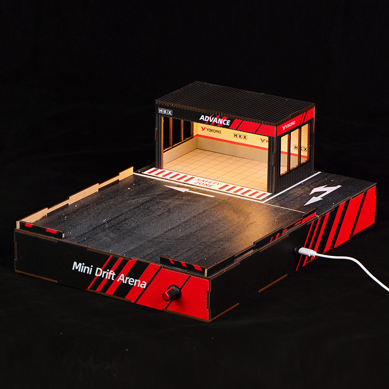 1:64 Scale DIY Drift Track Dio - đánh giá và giá Model Kit Manual