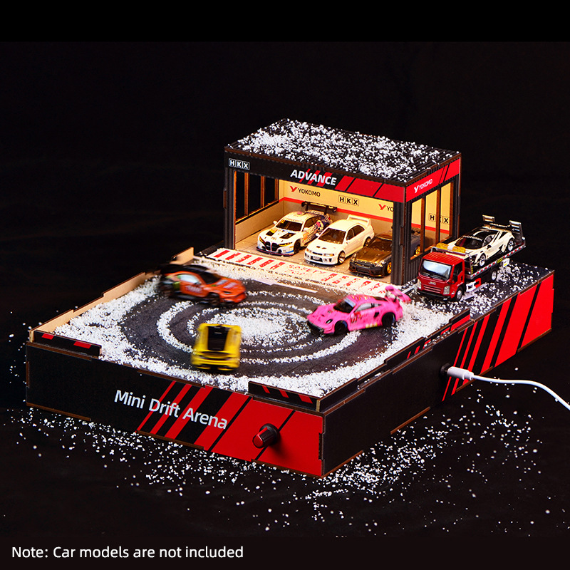 1:64 Scale DIY Drift Track Dio - đánh giá và giá Model Kit Manual