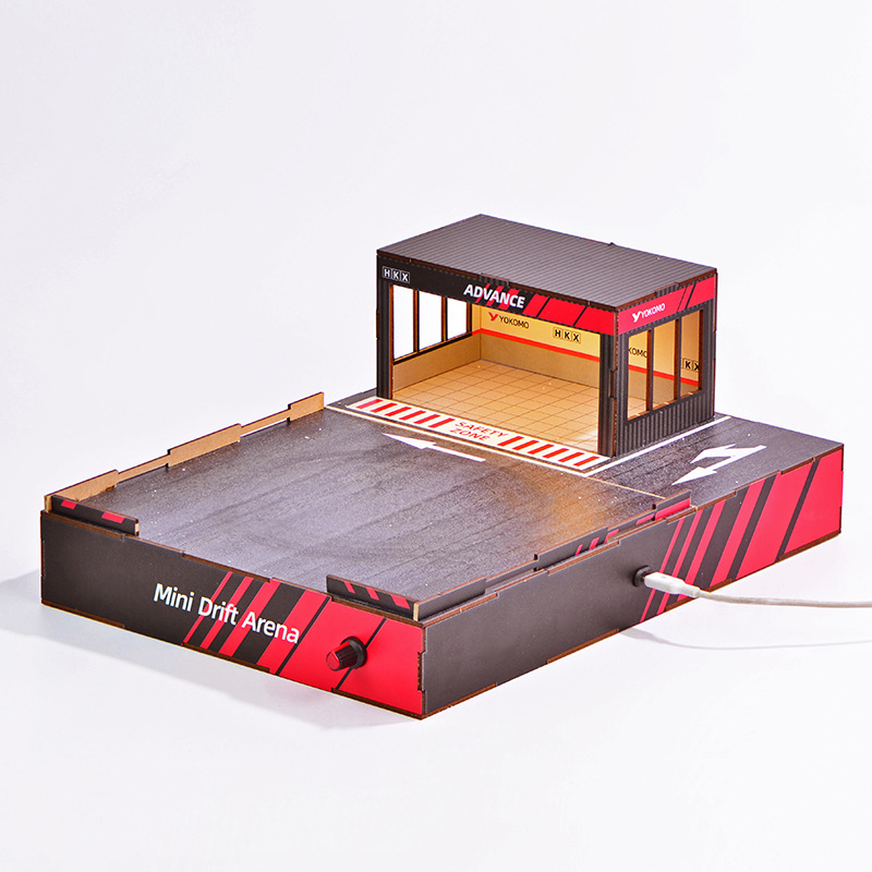 1:64 Scale DIY Drift Track Dio - đánh giá và giá Model Kit Manual