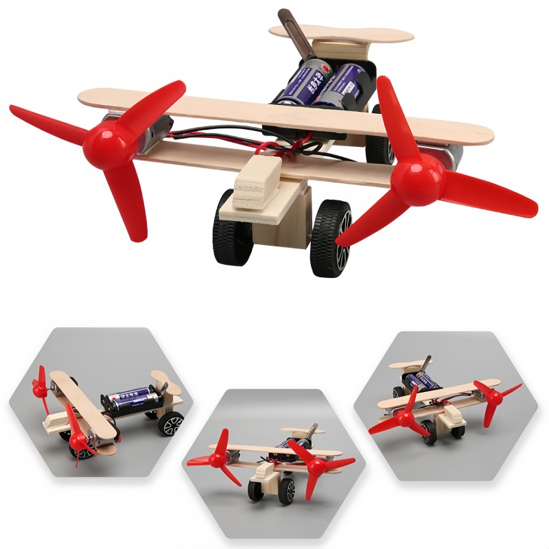 DIY Twin Engine Taxiing Aircra - đánh giá và giá Model Kit Engine