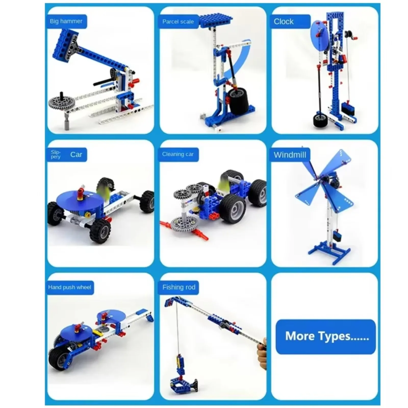396PCS Technical MOC Building  - đánh giá và giá Model Kit Manual