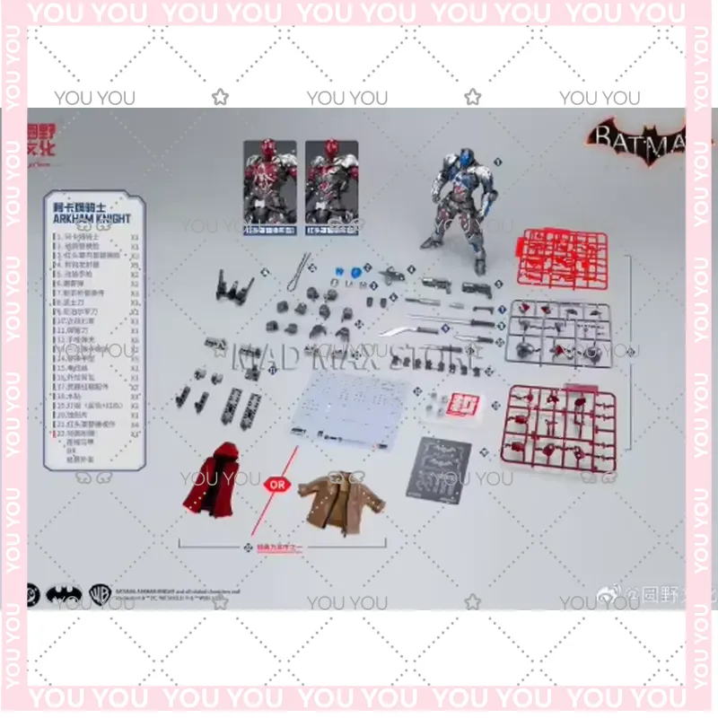 Assemblable Batman Arkham Knig - đánh giá và giá Model Kit Hemoxian