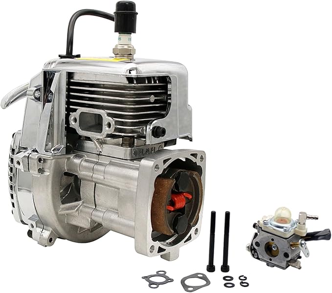 FLMLF 29CC 4 Bolt Engine Chrom - đánh giá và giá Model Kit Engine