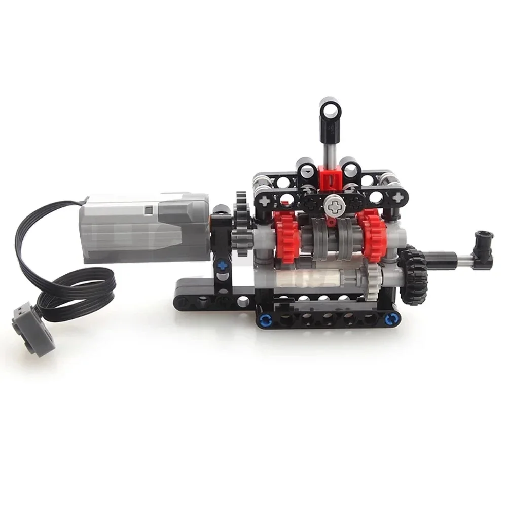 MOC High-tech 4 Speeds Gearbox - đánh giá và giá Model Kit Manual