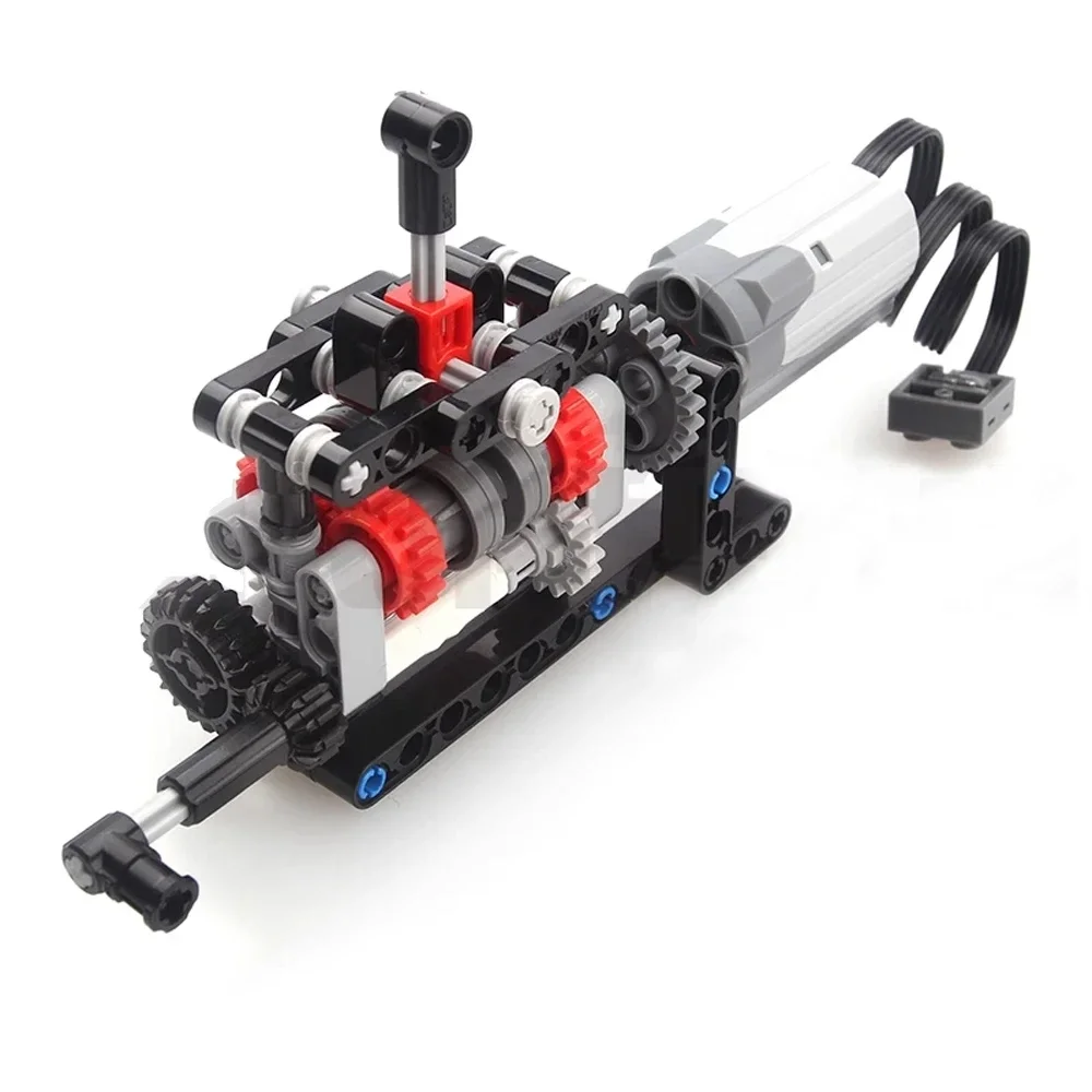 MOC High-tech 4 Speeds Gearbox - đánh giá và giá Model Kit Manual