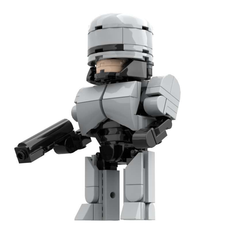 Mechanical Police Officer MOC  - đánh giá và giá Model Kit Robocop
