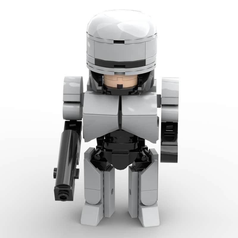 Mechanical Police Officer MOC  - đánh giá và giá Model Kit Robocop