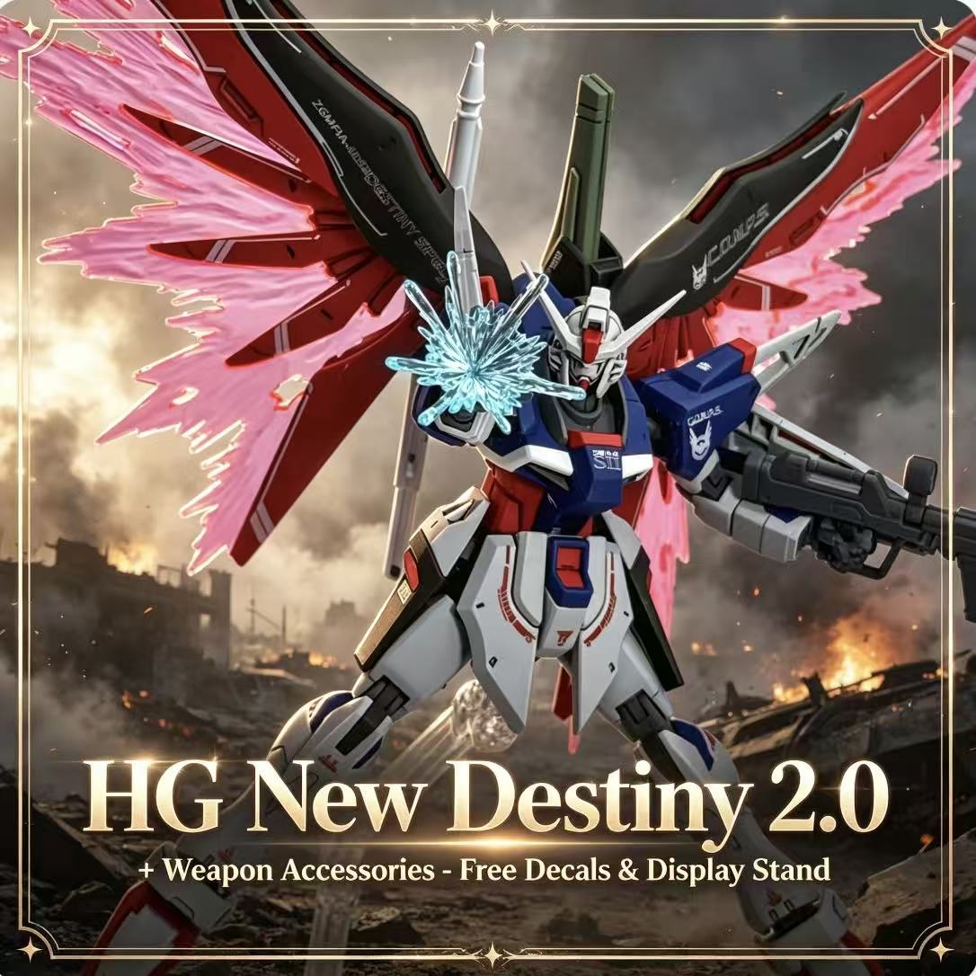 224 HG 1/144 Destiny Spec II F - đánh giá và giá Model Kit Non Gundam