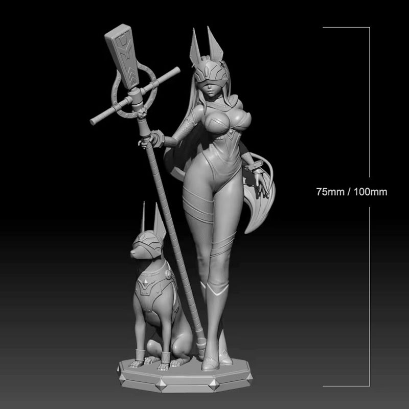 1/24 1/18 Resin Model Kits Anu - đánh giá và giá Model Kit Anubis