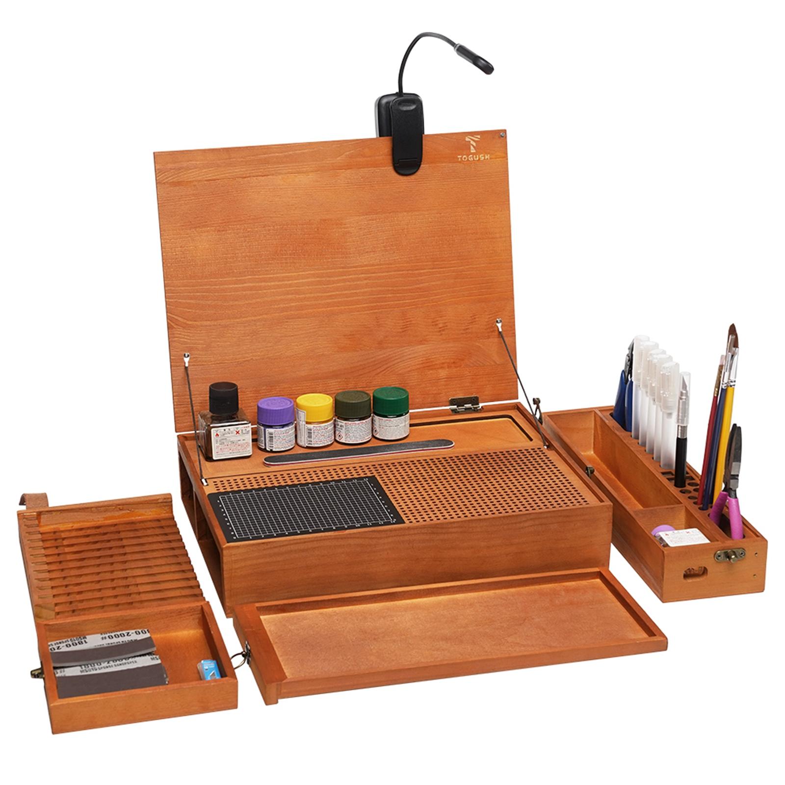 Hobby Work Table for Model Bui - đánh giá và giá Model Kit Runner Organizer