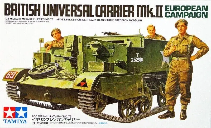 Tamiya 35175 1/35 Model Kit Br - đánh giá và giá Model Kit Manual