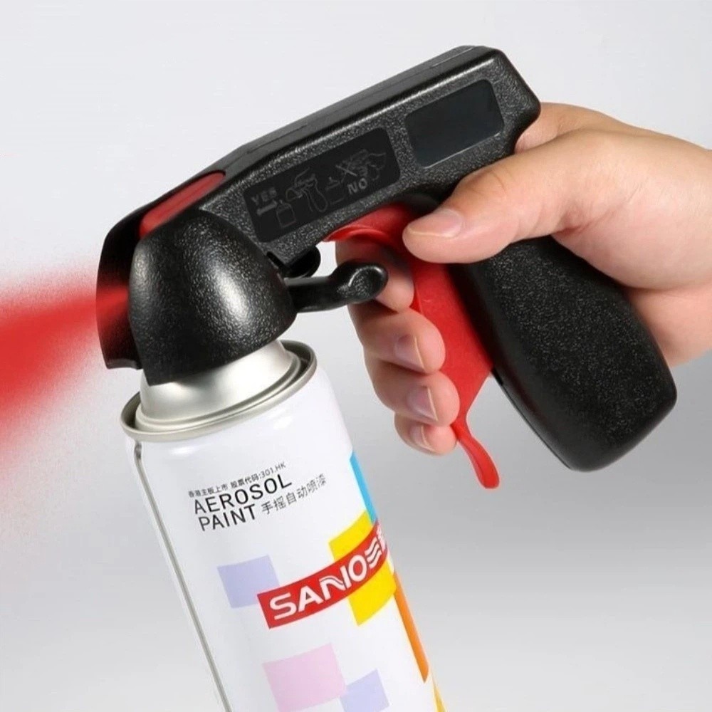Clip-On Spray Paint Handle Ful - đánh giá và giá Spray Can Lacquer