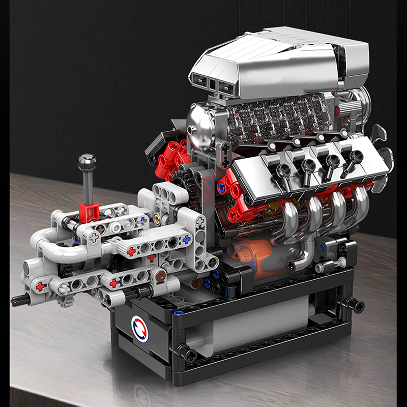 Mould King 10225 Technical Eng - đánh giá và giá Model Kit Engine
