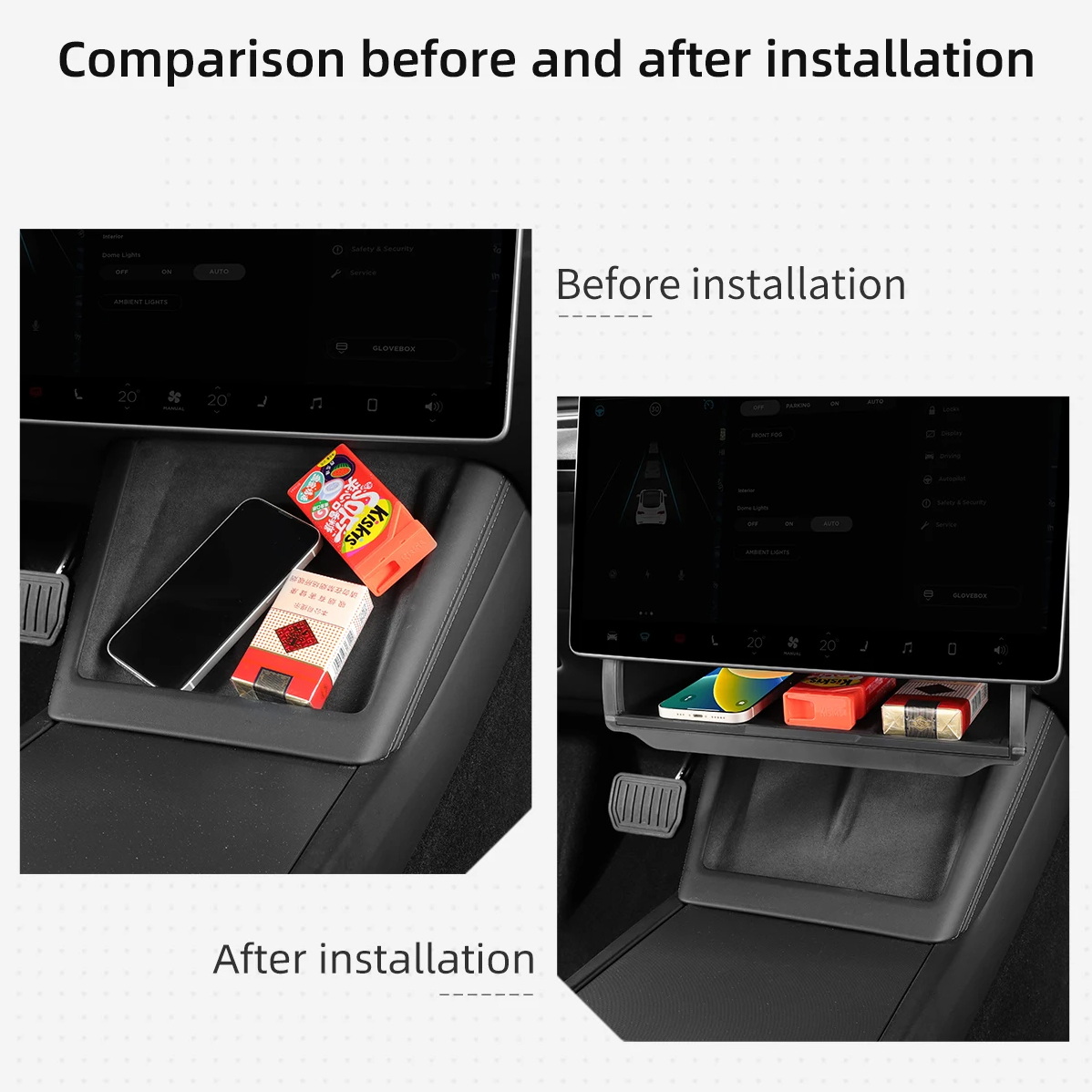 For Tesla Model Y Juniper 2025 - đánh giá và giá Model Kit Runner Organizer