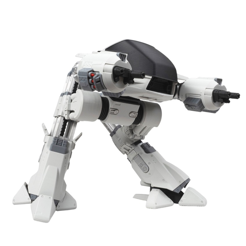 3D Printing ED-209 Droid RoboC - đánh giá và giá Model Kit Robocop
