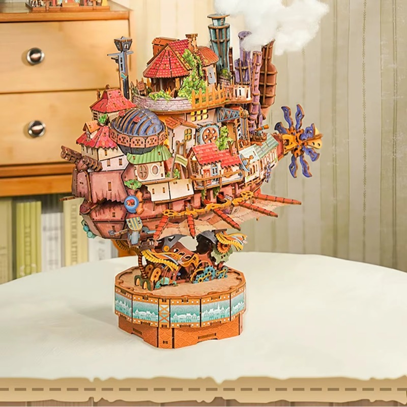 Genuine Travel Vessel Howl's M - đánh giá và giá Model Kit Manual